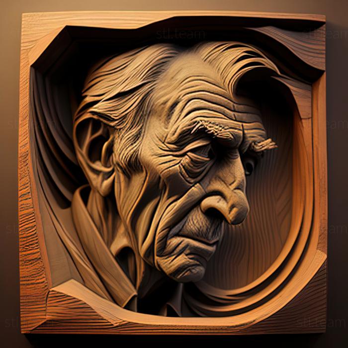 3D model Tony Robbin American artist (STL)